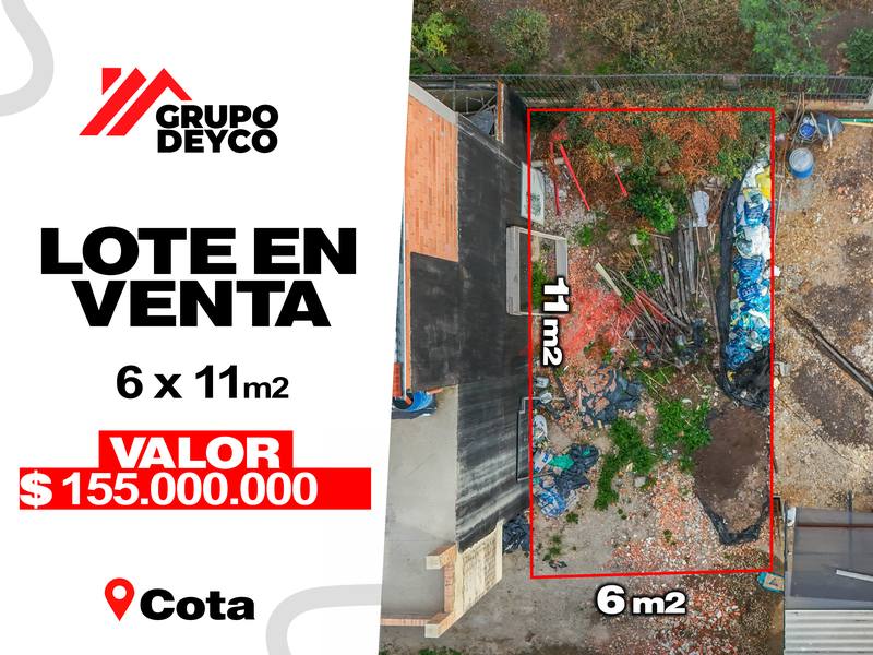 Lote en venta - Cota, Cundinamarca